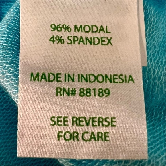 Lilly Pulitzer Belinda Blue Off The Shoulder Modal Blend Top Women’s XS - Picture 13 of 15